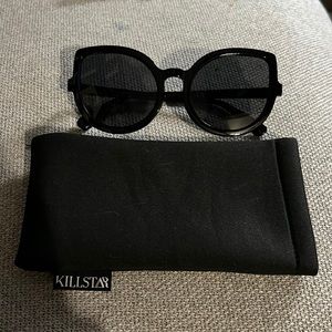 KILLSTAR one size Glasses-worn once. Comes with case